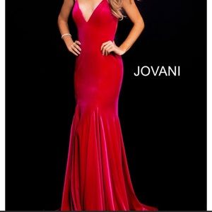 JOVANI hot pink gown 💕💕